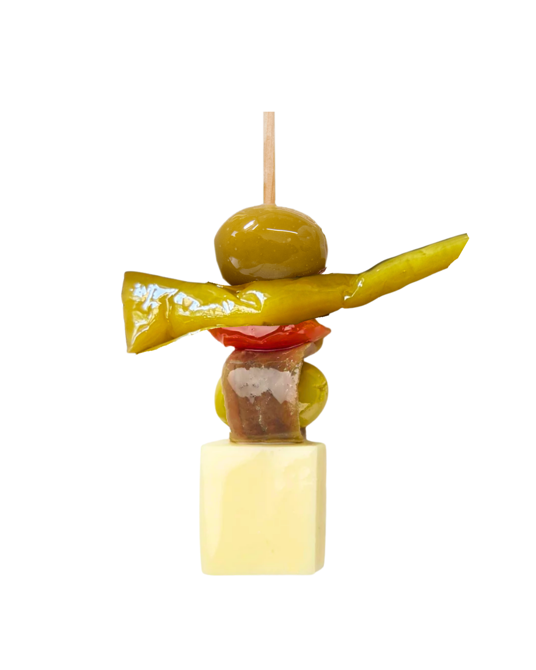 Gildas de queso semicurado y anchoa del Cantábrico de SANTAGILDA