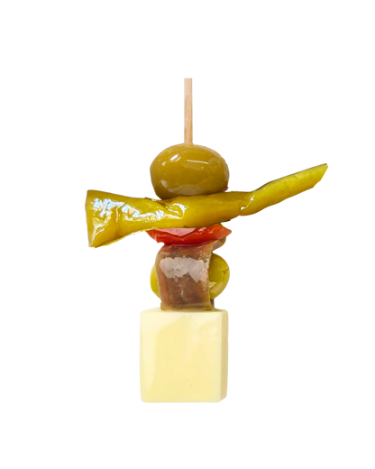 Gildas de queso semicurado y anchoa del Cantábrico de SANTAGILDA
