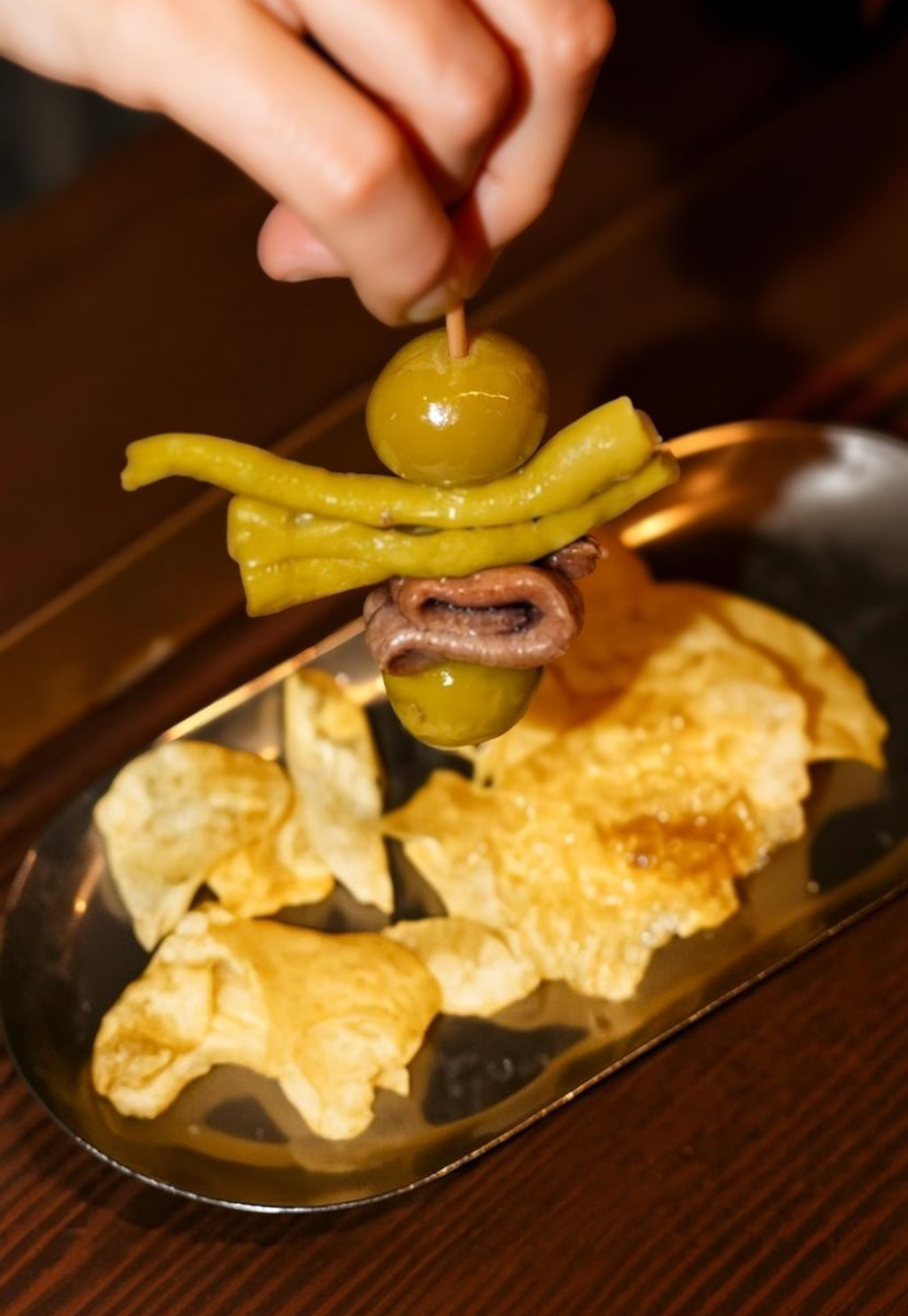 BLISTER DE 6 GILDAS CON ANCHOA 'CANTÁBRICO'