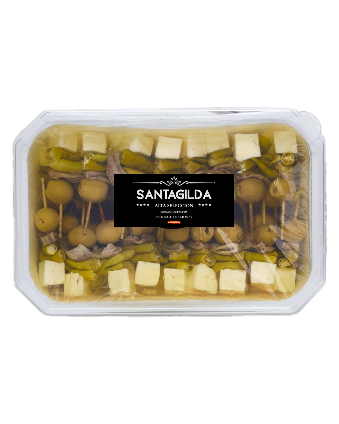 TARRINA 45 GILDAS QUESO CON ANCHOA DEL CANTÁBRICO