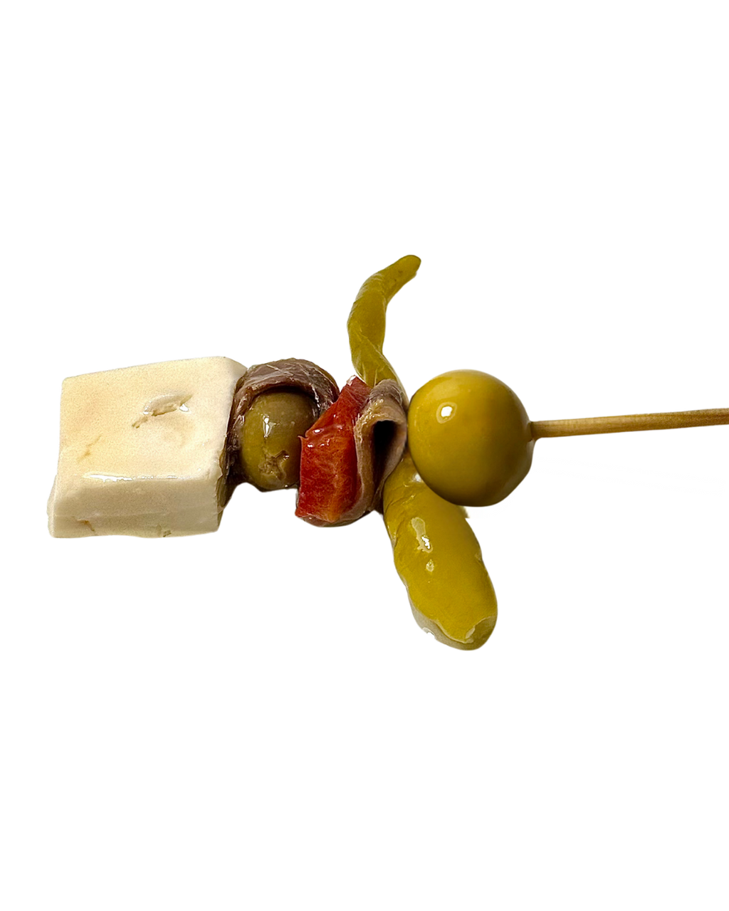 Gilda de queso con anchoa